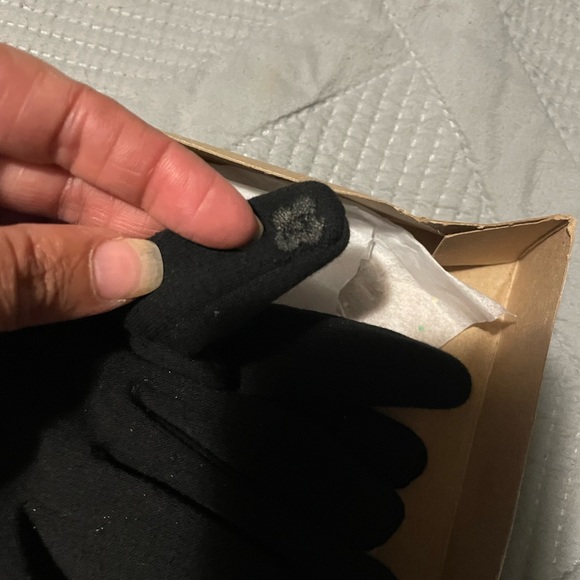 Black gloves women small - Picture 4 of 6
